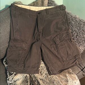 Gap Men's Dark Brown Cargo Shorts